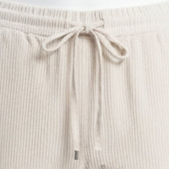 NWT J. Crew Drawstring White British Khaki Striped Linen Pants 24 - Picture 13 of 15